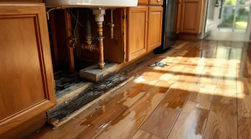 Kitchen Leak Damage Repair Miami Springs